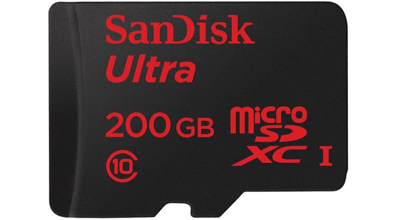 Фото - #MWC | SanDisk представила microSD-карту памяти объемом 200 ГБ